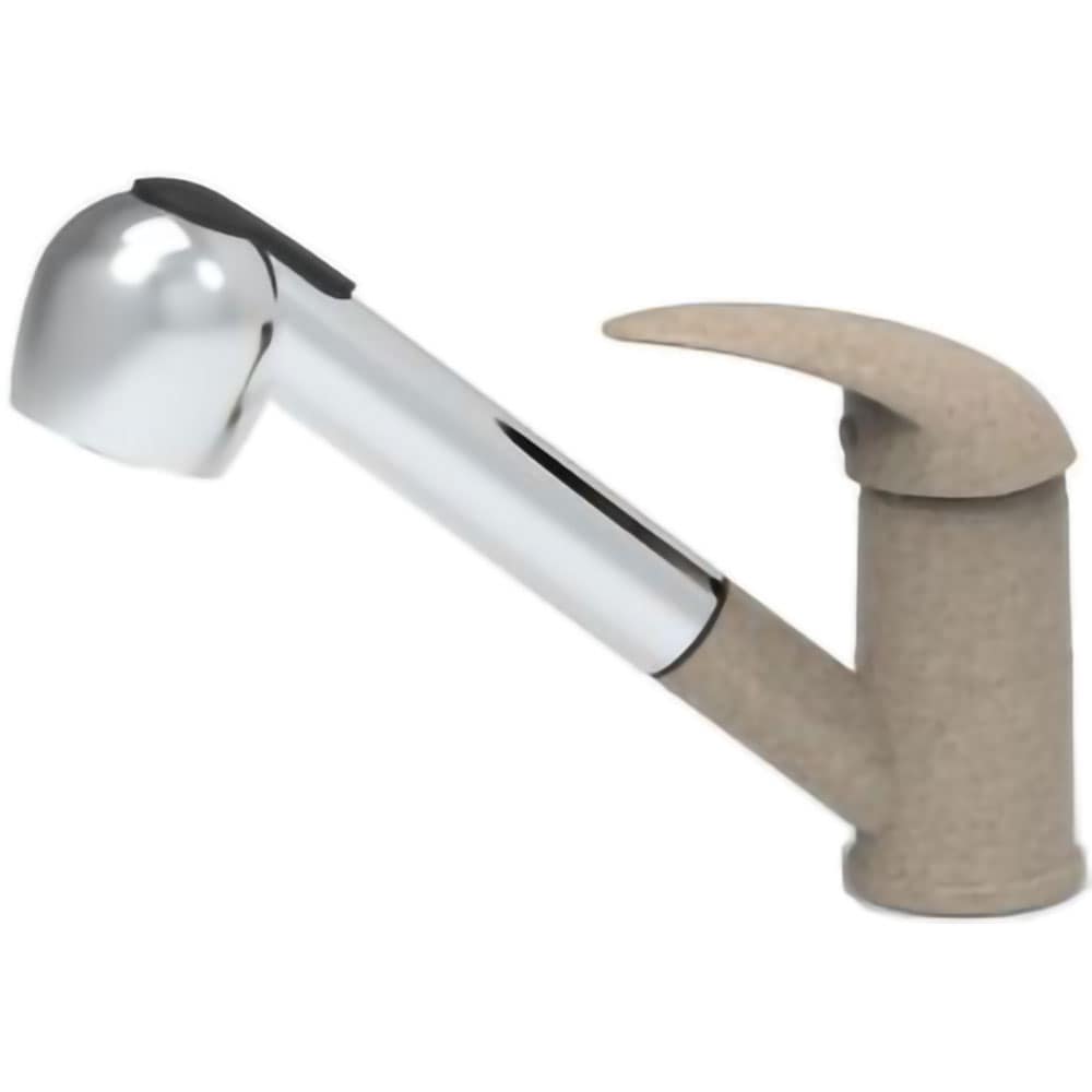 Baterie bucatarie EVIDO Pinguin-S, dus extractibil, granit, avena