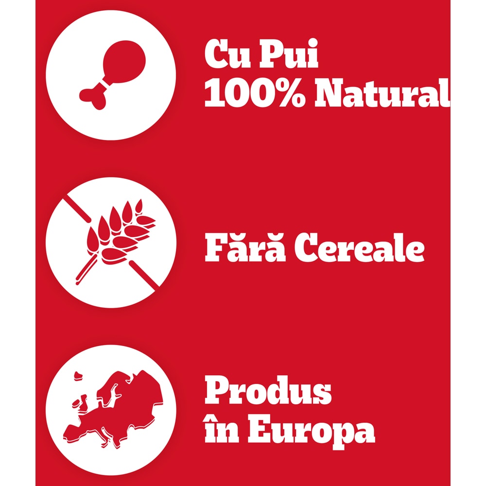 Recompense pentru caini PEDIGREE Ranchos Jerkies, Pui, 7 x 70 g