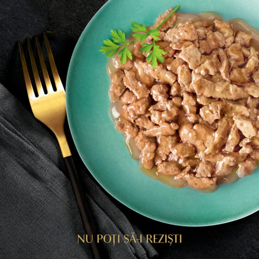 Hrana umeda pentru pisici SHEBA Select Slices, Adult, Pasare in sos, 72 x 85 g