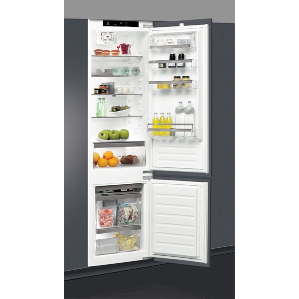 Combina frigorifica incorporabila WHIRLPOOL ART 9810/A+, LessFrost, 306 l, H 193.5 cm, Clasa F, 6th Sense