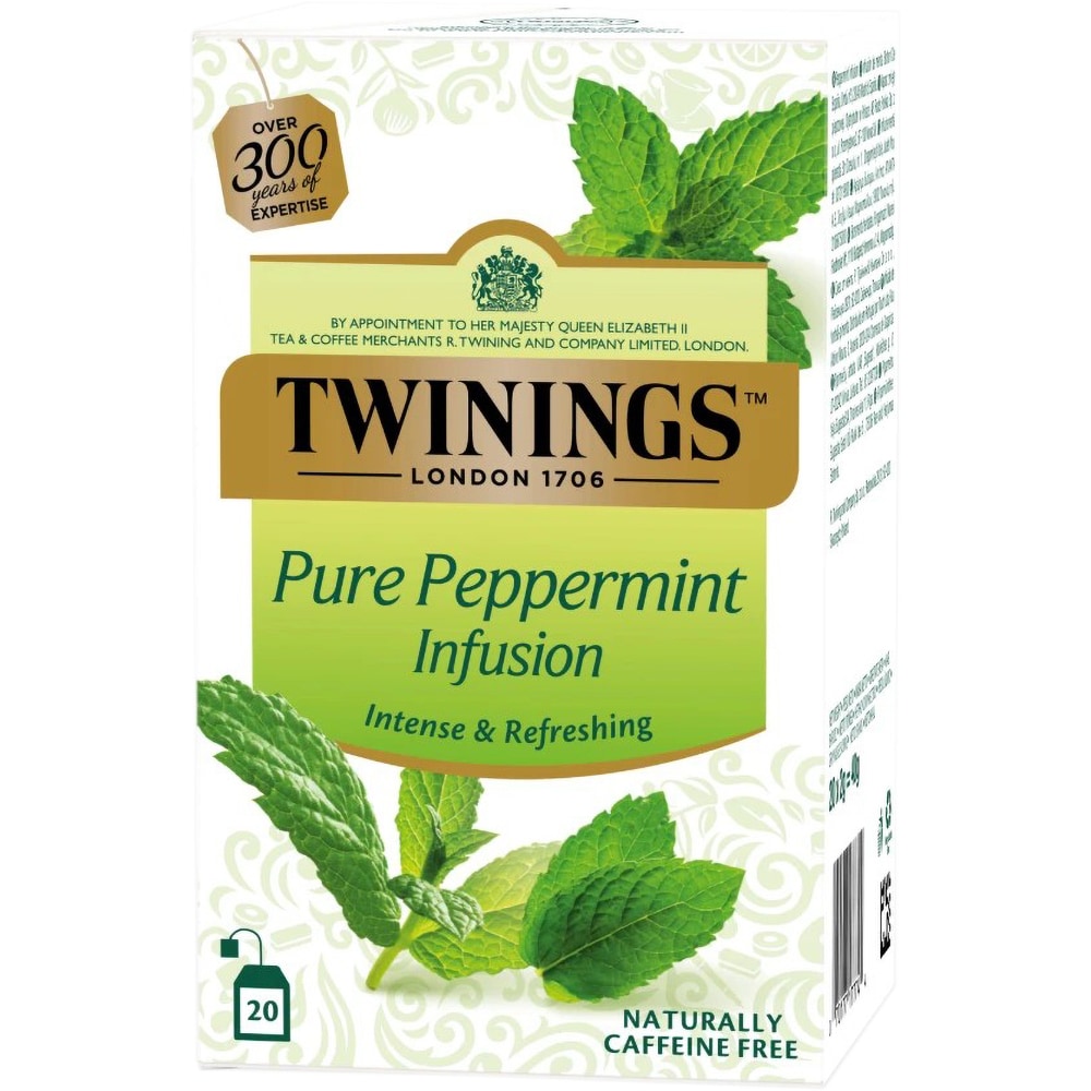 Ceai infuzie TWININGS Menta, 20 plicuri, 40g