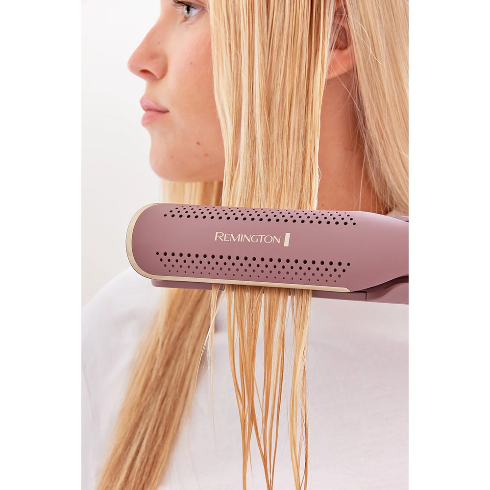 Placa de indreptat parul REMINGTON AIRvive AS8930, 190 grade, invelis ceramic, mov