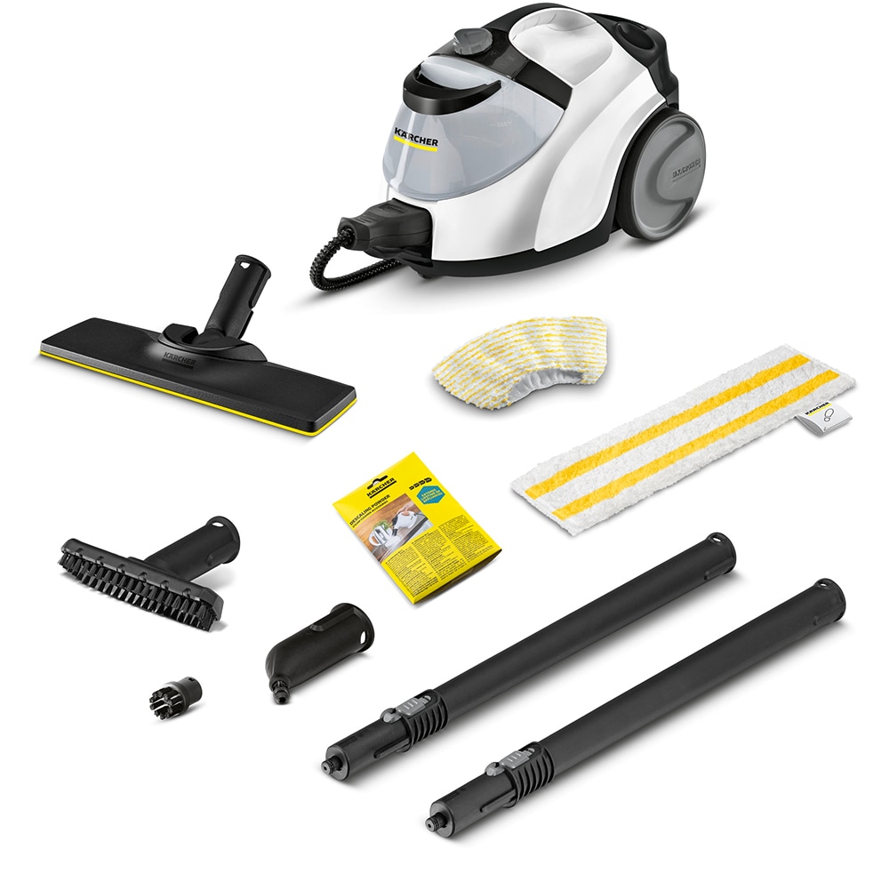 Aparat de curatat cu abur 2in1 KARCHER SC 5 EasyFix Iron Plug 15126600, 1.5l, 2200W, galben-negru
