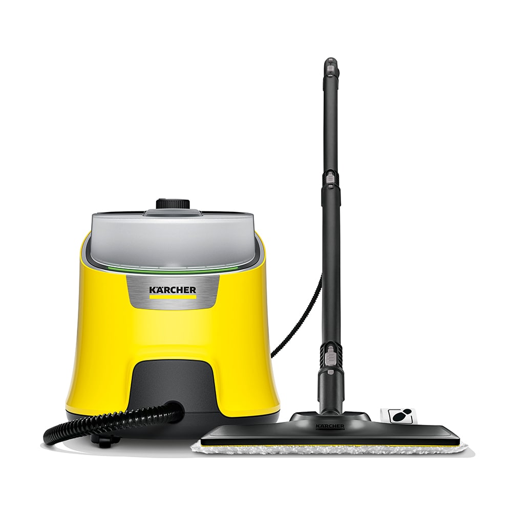 Aparat de curatat cu abur KARCHER SC 4 Deluxe Easy 15132600, 1.3l, 2200W, 80dB, galben-negru