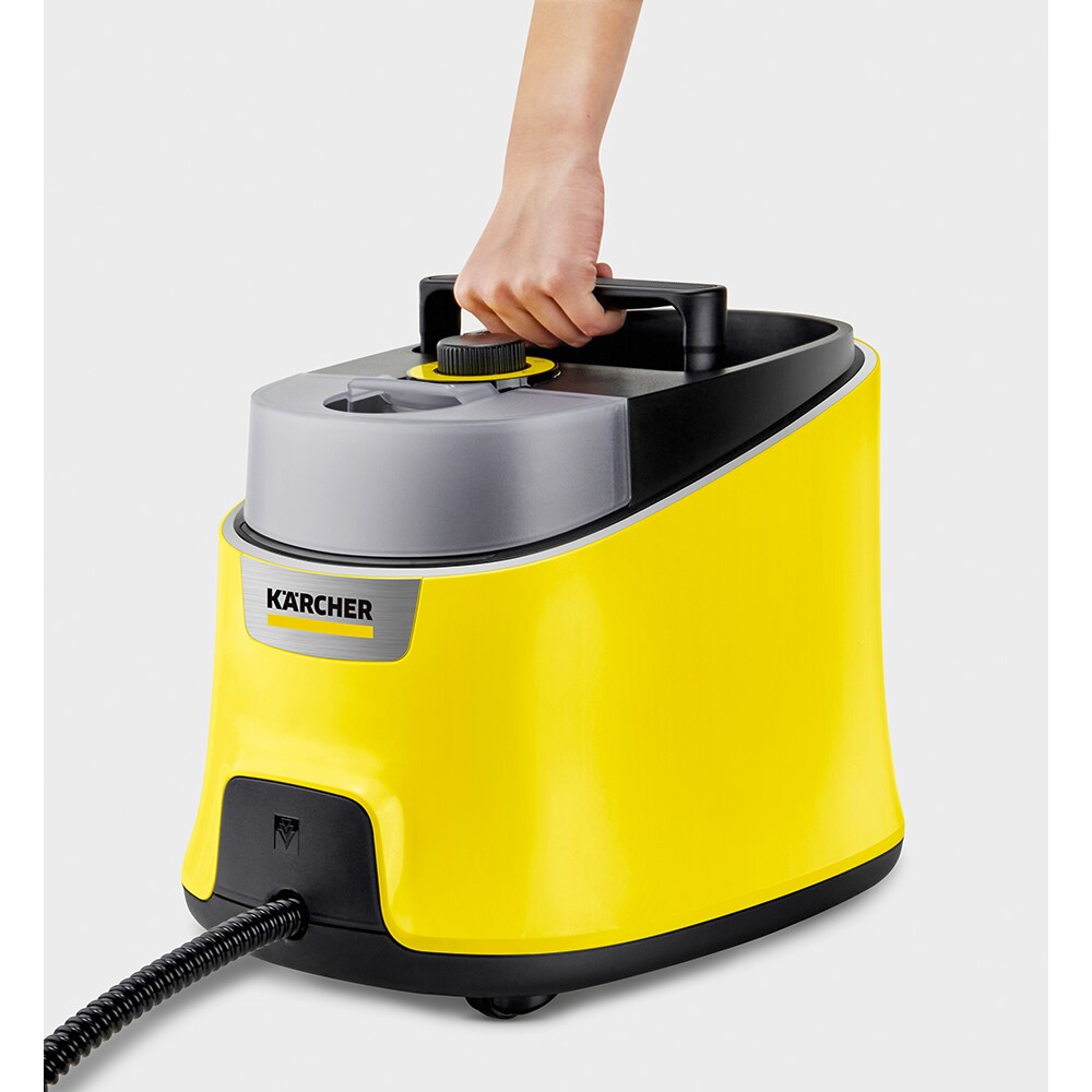 Aparat de curatat cu abur KARCHER SC 4 Deluxe Easy 15132600, 1.3l, 2200W, 80dB, galben-negru