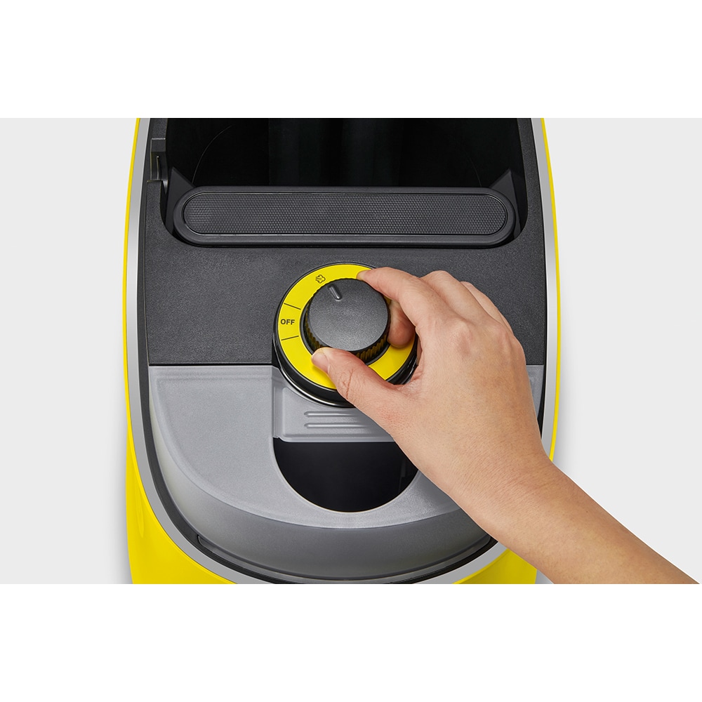 Aparat de curatat cu abur KARCHER SC 4 Deluxe Easy 15132600, 1.3l, 2200W, 80dB, galben-negru