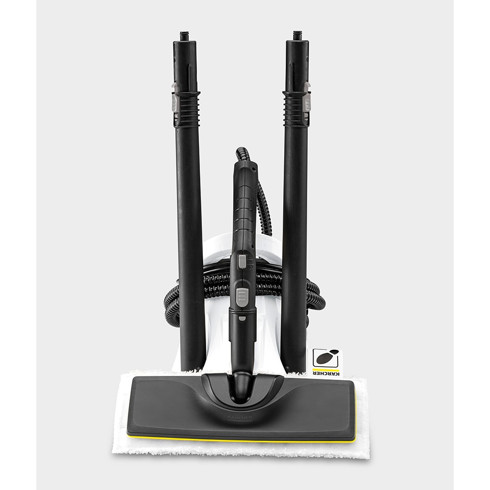 Aparat de curatat cu abur KARCHER SC2 Deluxe EasyFix 15134000, 1l, 1500W, alb-negru