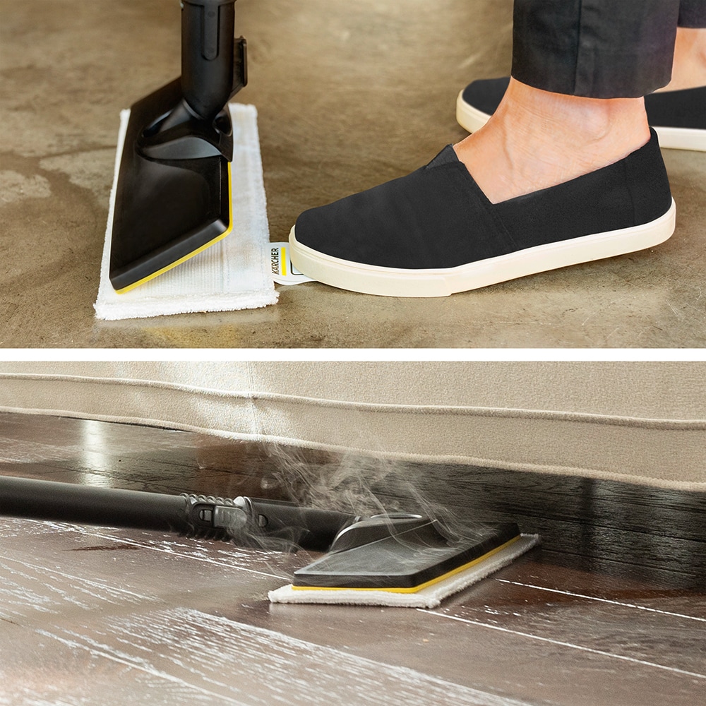 Aparat de curatat cu abur KARCHER SC2 Deluxe EasyFix 15134000, 1l, 1500W, alb-negru