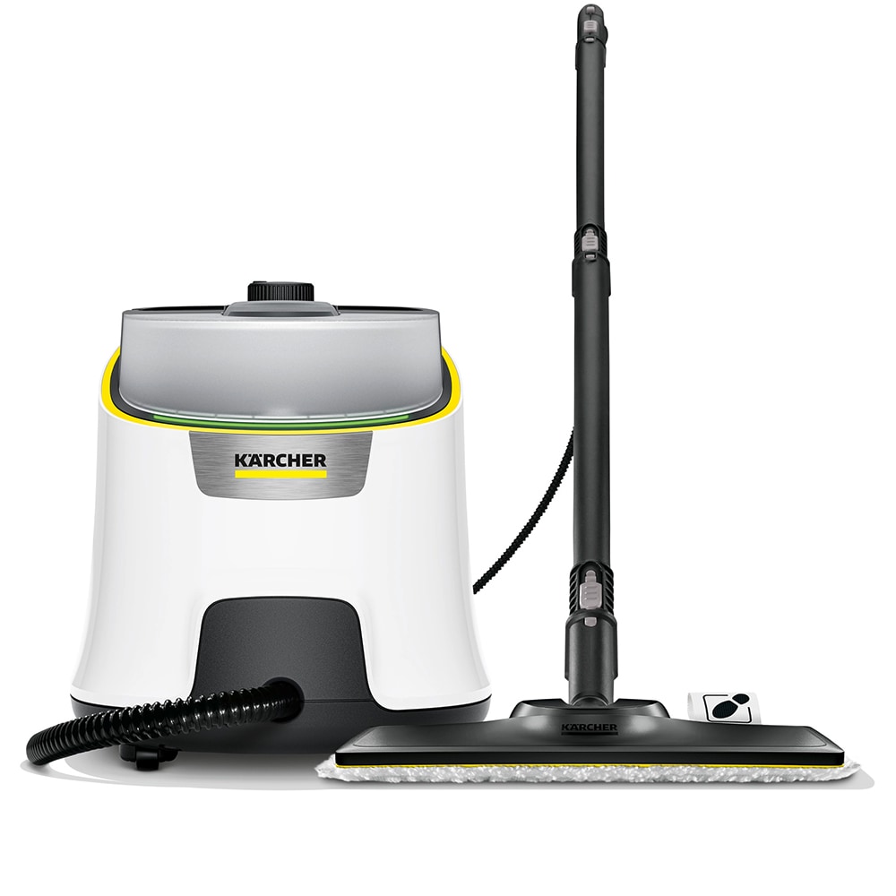 Aparat de curatat cu abur KARCHER SC4 Deluxe 15134600, 1.3l, 2200W, alb-negru