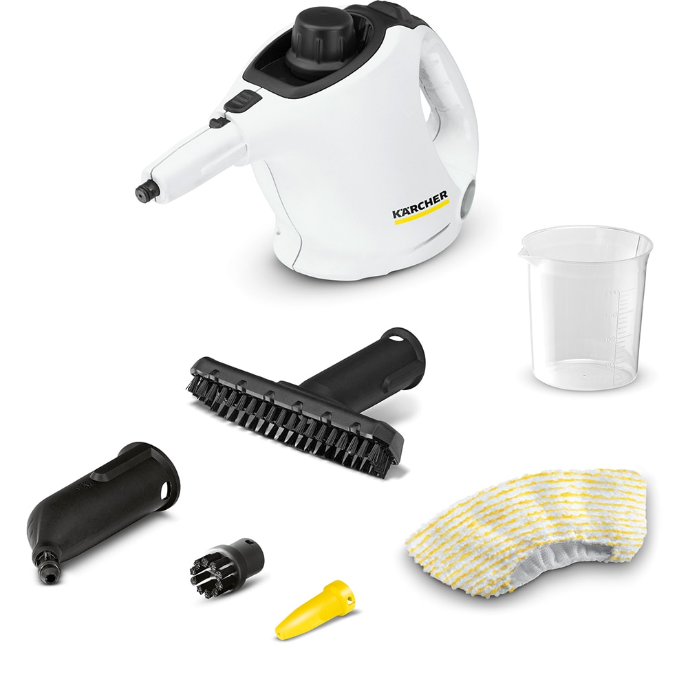 Aparat de curatat cu abur KARCHER SC 1 15164000, 0.2l, 1200W, alb-negru