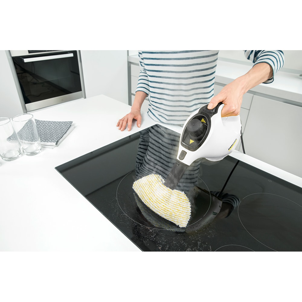 Aparat de curatat cu abur KARCHER SC 1 15164000, 0.2l, 1200W, alb-negru