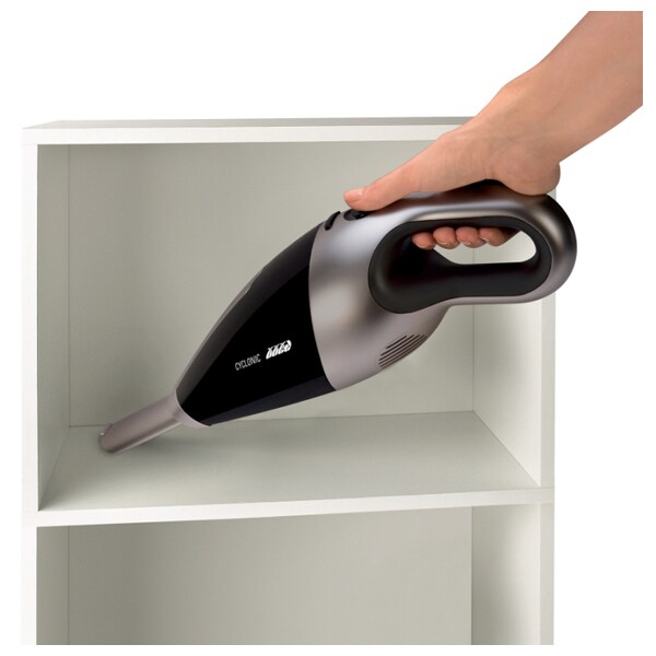 Aspirator de mana ROWENTA Extenso Cyclonic Dry AC4769, 0.37l, 7.2V, autonomie max 16 min, Sistem ciclonic, negru-gri