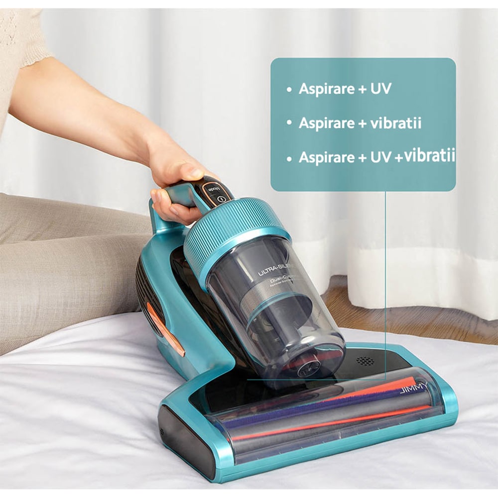 Aspirator UV antiacarieni JIMMY BX7 Pro, 0.5l, 700W, verde deschis-negru