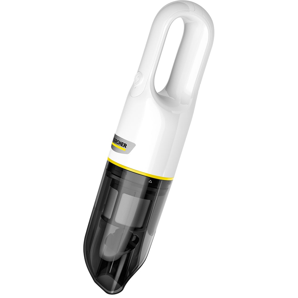 Aspirator de mana KARCHER CVH 2, 0.15l, 7.2V, autonomie max 10 min, alb-negru