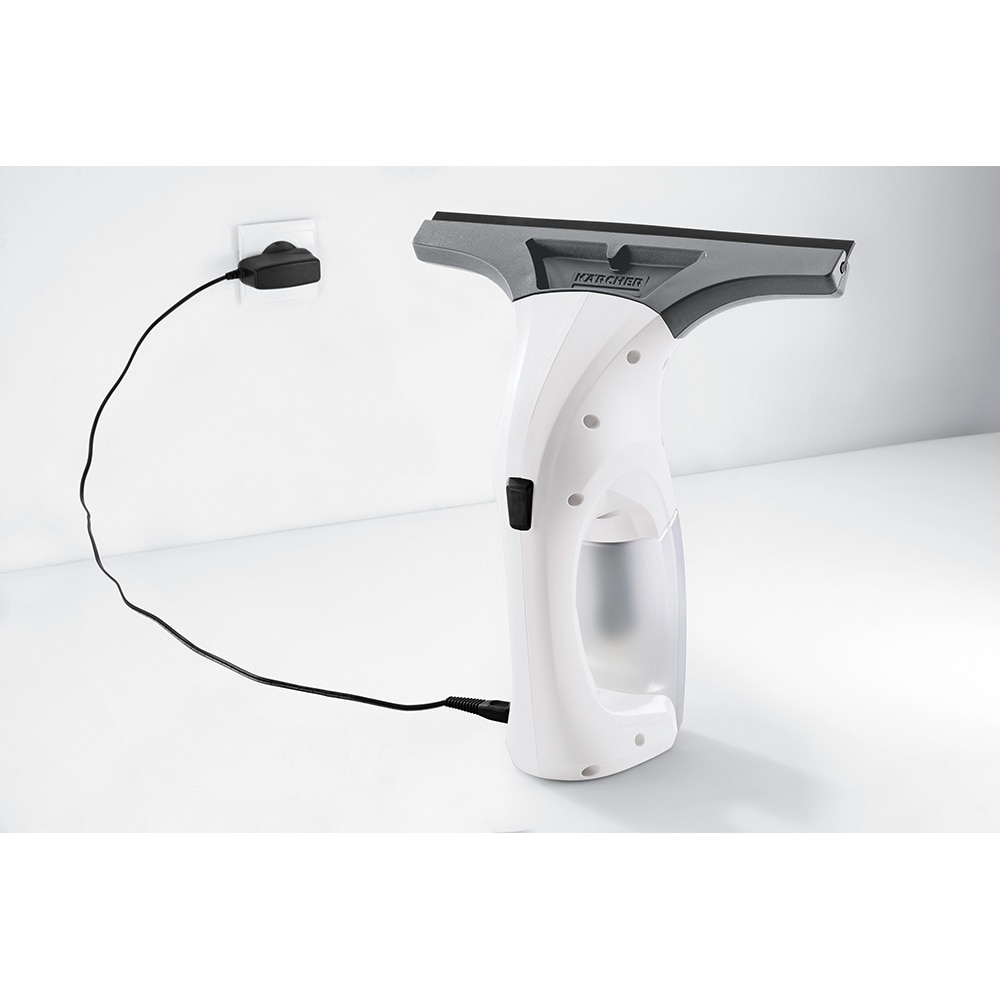 Aspirator geamuri KARCHER WV 1 Plus WV1PLUSEU, 0.1l, 3.6V, autonomie max 25 min, alb-negru