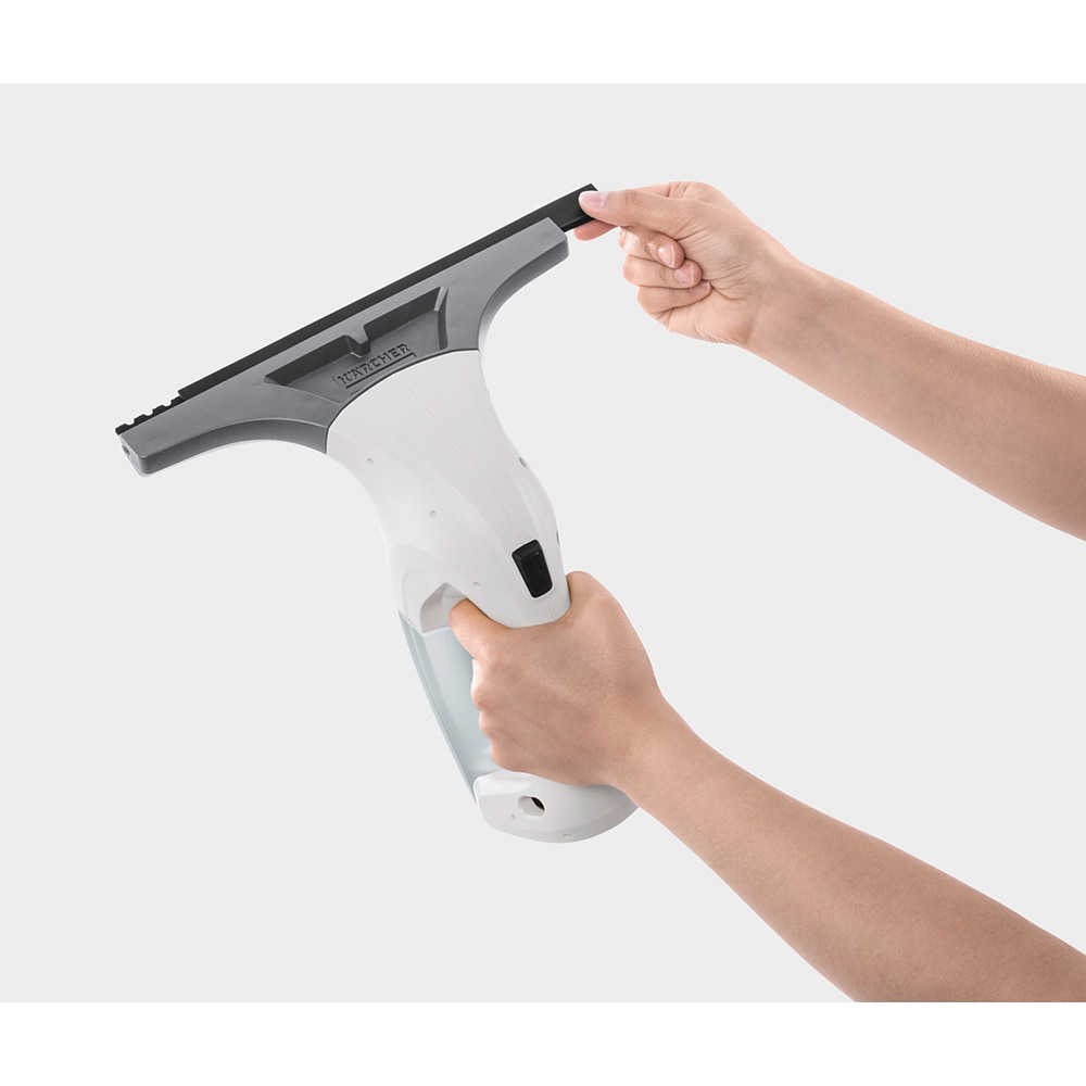 Aspirator geamuri KARCHER WV 1 Plus WV1PLUSEU, 0.1l, 3.6V, autonomie max 25 min, alb-negru