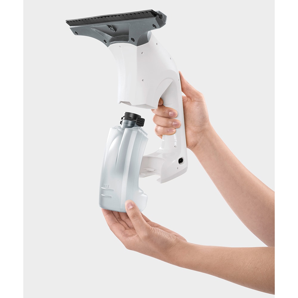 Aspirator geamuri KARCHER WV 1 Plus WV1PLUSEU, 0.1l, 3.6V, autonomie max 25 min, alb-negru