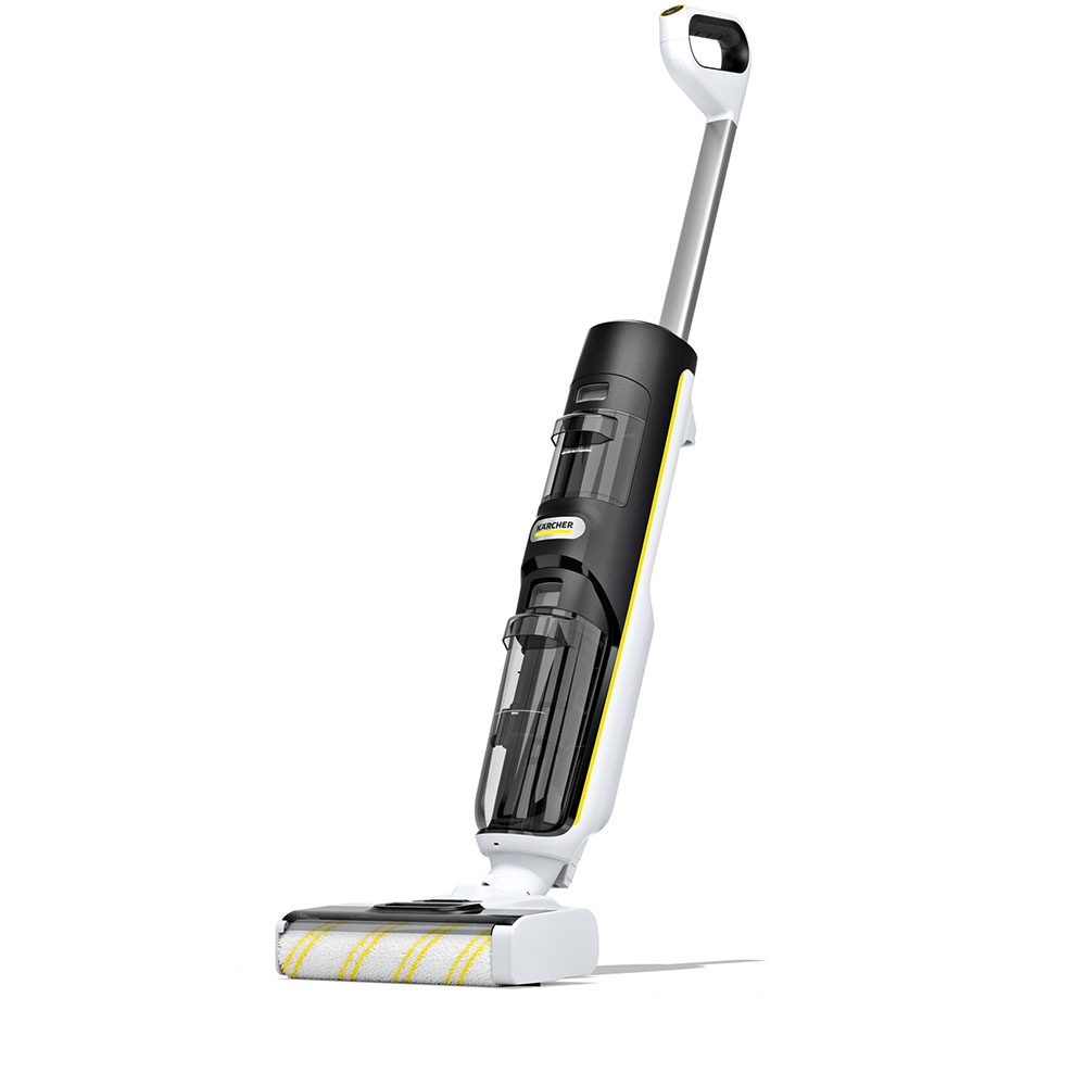 Mop electric KARCHER FCV 4 10561310, 0.5l, 18V, pana la 45 min, negru-galben