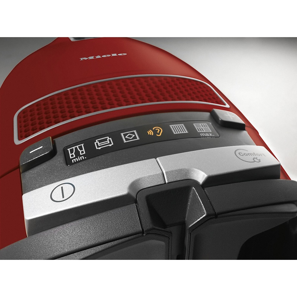 Aspirator cu sac MIELE Complete C3 Cat&Dog Flex PowerLine, 4.5l, 890W, 76dB, rosu-negru