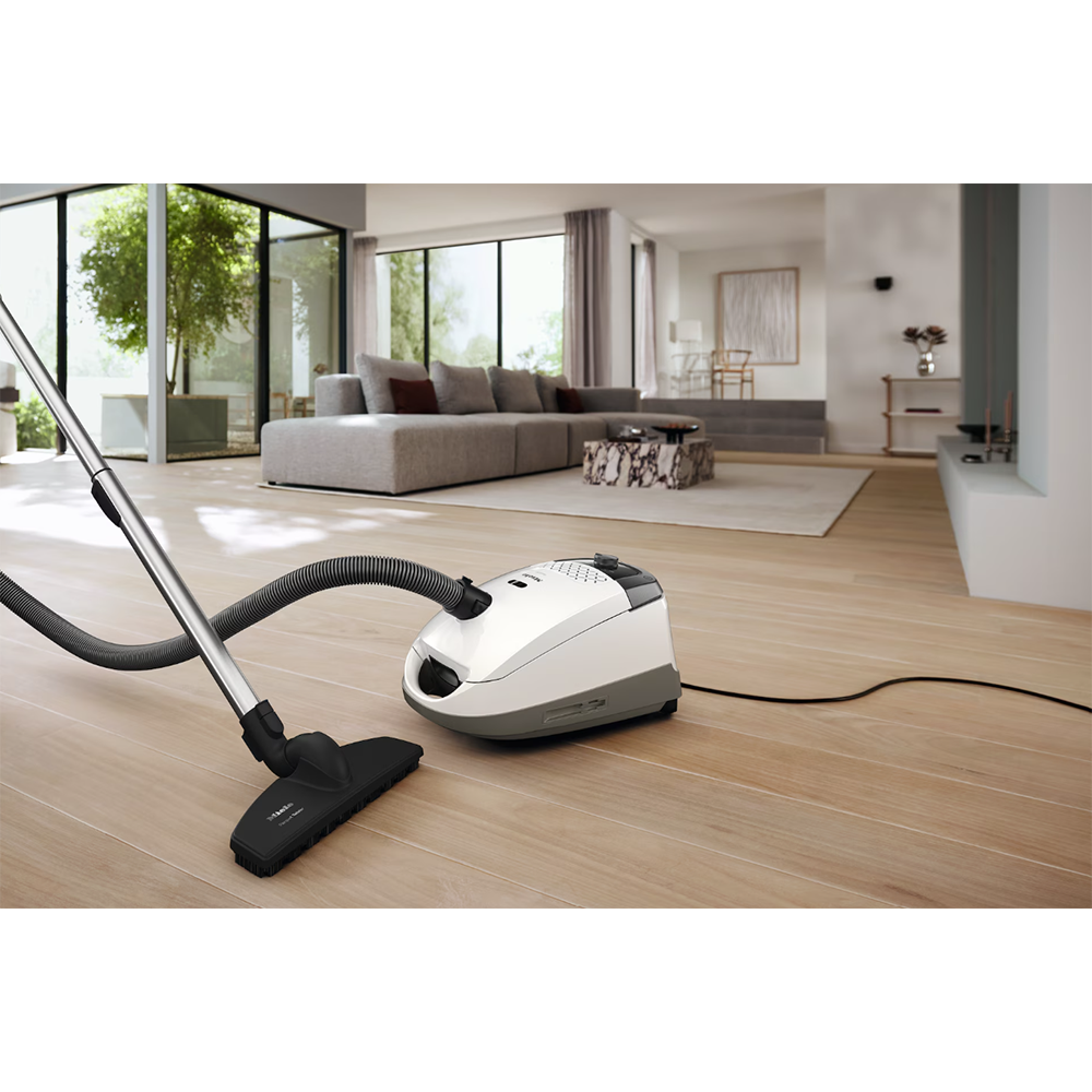 Aspirator cu sac MIELE Guard S1 Parquet Flex 12558600, 3.5l, 890W, 76dB, alb-gri inchis