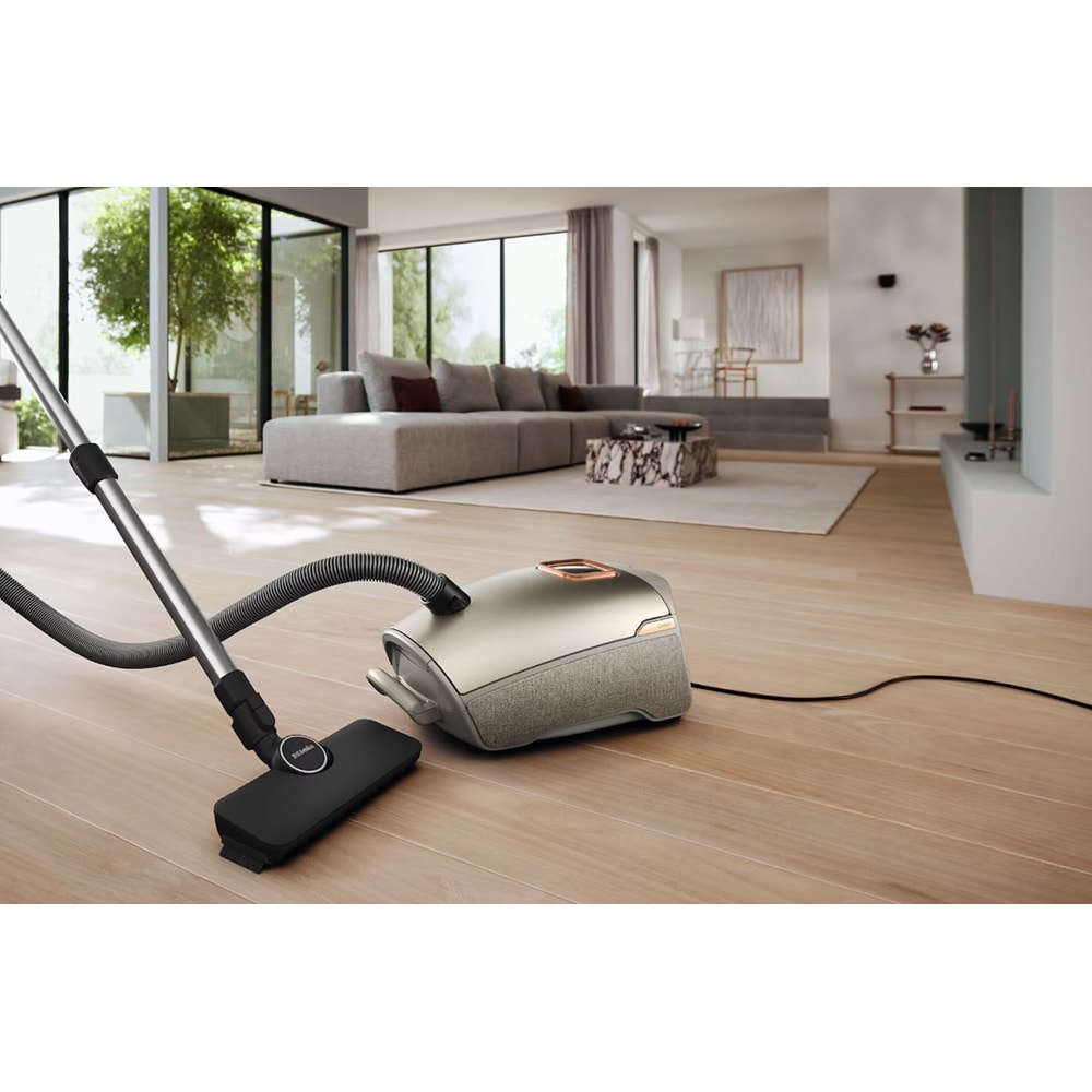 Aspirator cu sac MIELE Guard L1 Comfort Titaniu 12559870, 3.5l, 890W, 74dB, gri metalic-negru