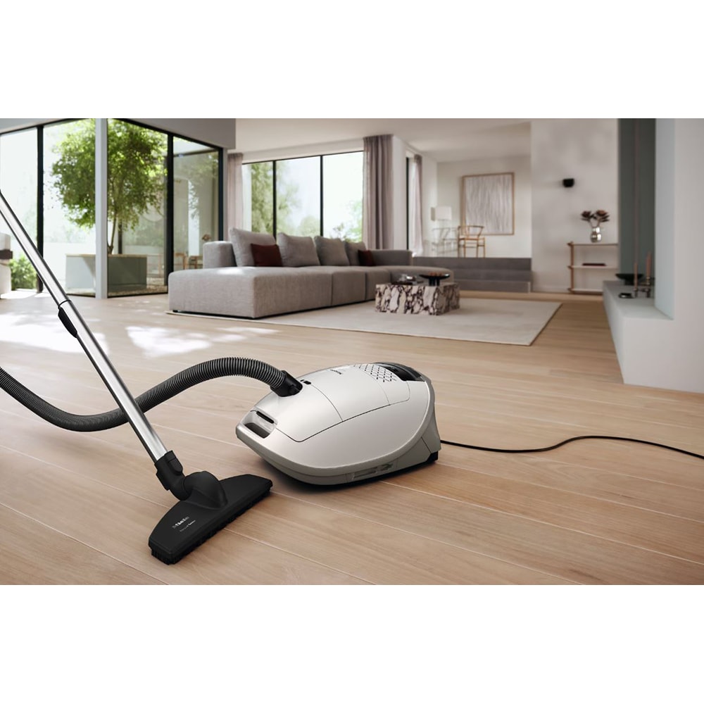 Aspirator cu sac MIELE Guard M1 Parquet Flex 12562320, 4.5l, 890W, 77dB, alb-gri