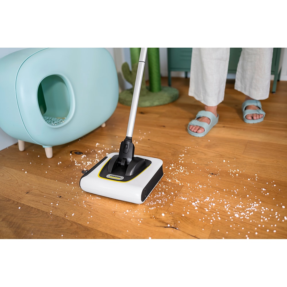 Matura electrica KARCHER KB 5 Advanced 1.258-060.0, 0.5l, autonomie max 30 min, alb-negru