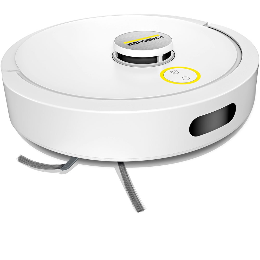Aspirator robot KARCHER RVC 3 Classic 1.269-110.0, 0.24l, 14.4V, autonomie max 130 min, Wi-Fi, Navigare Lidar, alb