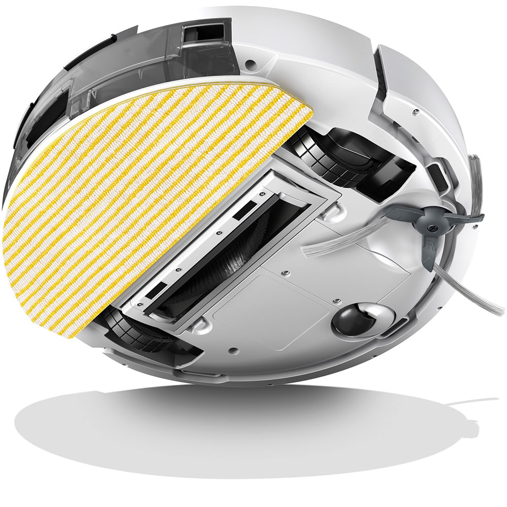 Aspirator robot KARCHER RVC 3 Classic 1.269-110.0, 0.24l, 14.4V, autonomie max 130 min, Wi-Fi, Navigare Lidar, alb