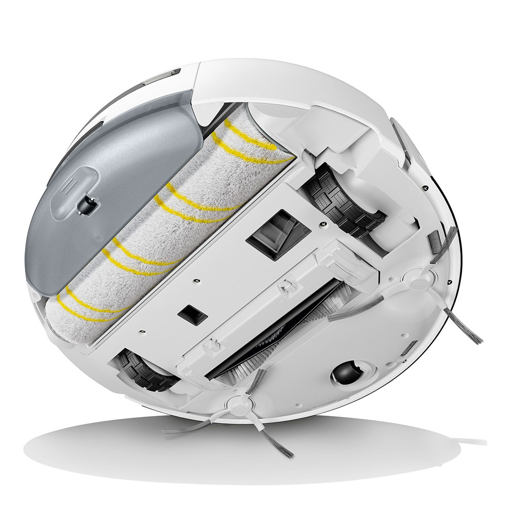 Aspirator robot KARCHER RVF 7 1.269-680.0, 0.25l, 14.4V, autonomie max 150 min, Wi-Fi, Navigare Lidar, negru-alb
