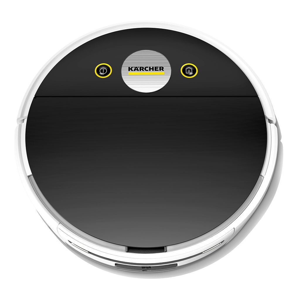 Aspirator robot KARCHER RVF 7 Comfort 1.269-690.0, 0.25l, 14.4V, autonomie max 150 min, Wi-Fi, Navigare Lidar, negru-alb