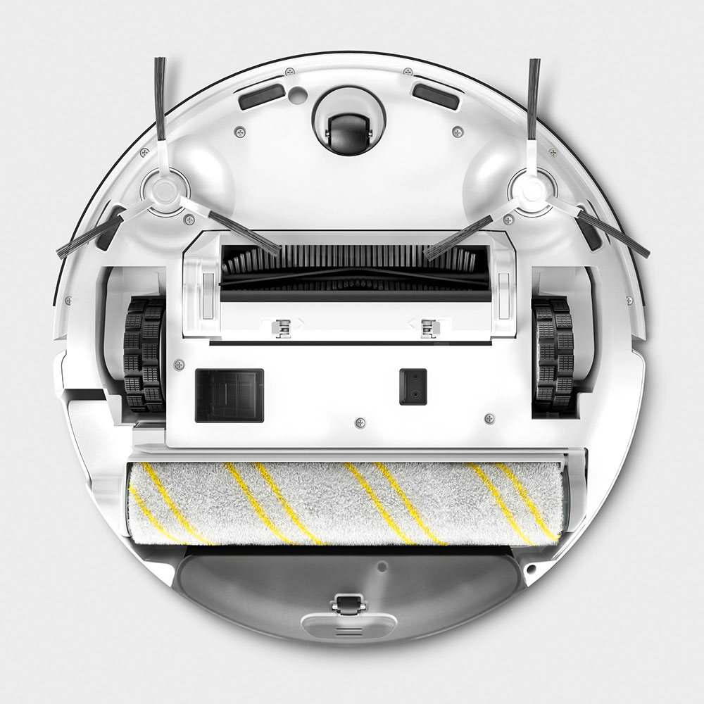 Aspirator robot KARCHER RVF 7 Comfort 1.269-690.0, 0.25l, 14.4V, autonomie max 150 min, Wi-Fi, Navigare Lidar, negru-alb