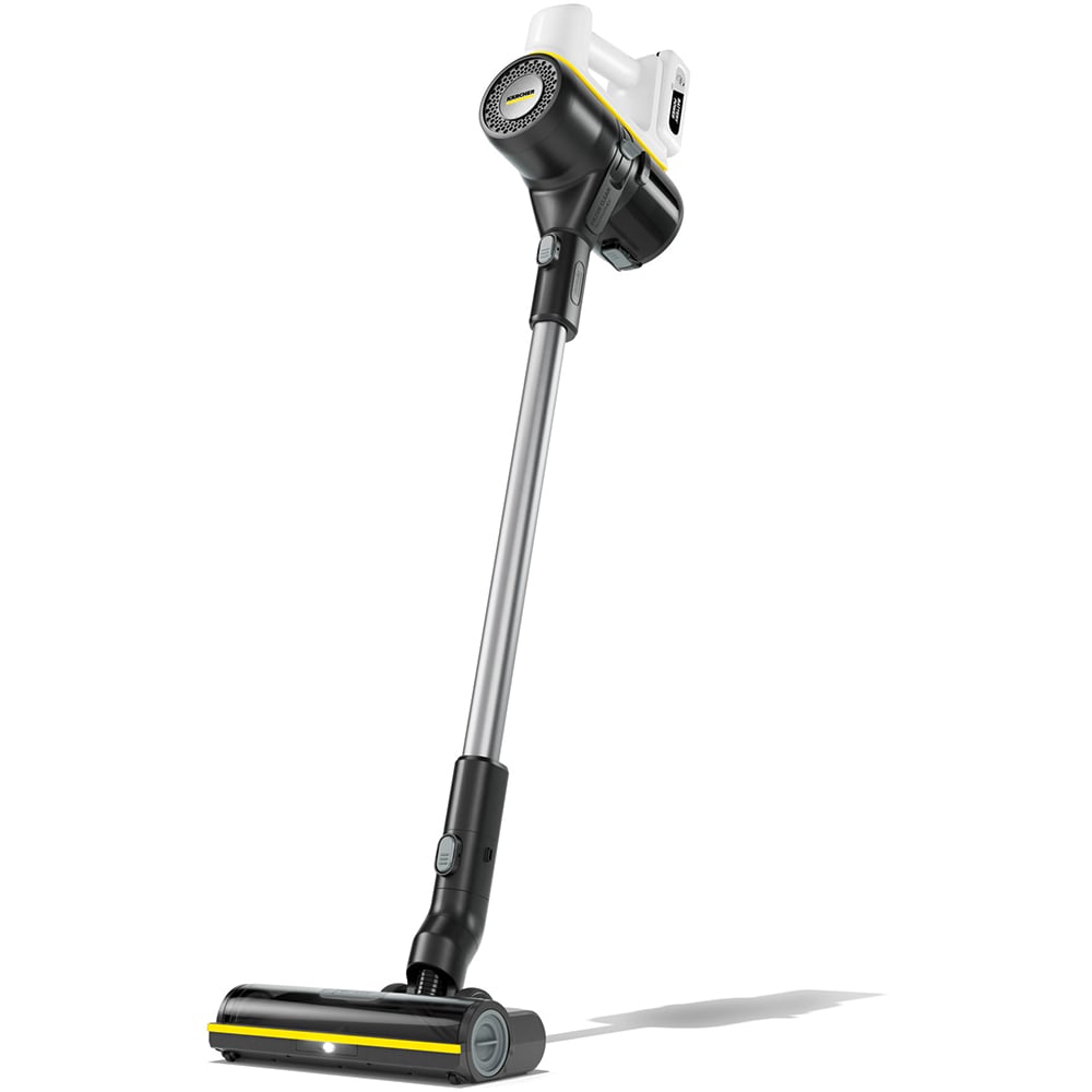 Aspirator vertical KARCHER Infinity Complete VCS 5-28 1.349-250.0, 0.75l, 28V, autonomie max 60 min, alb-negru