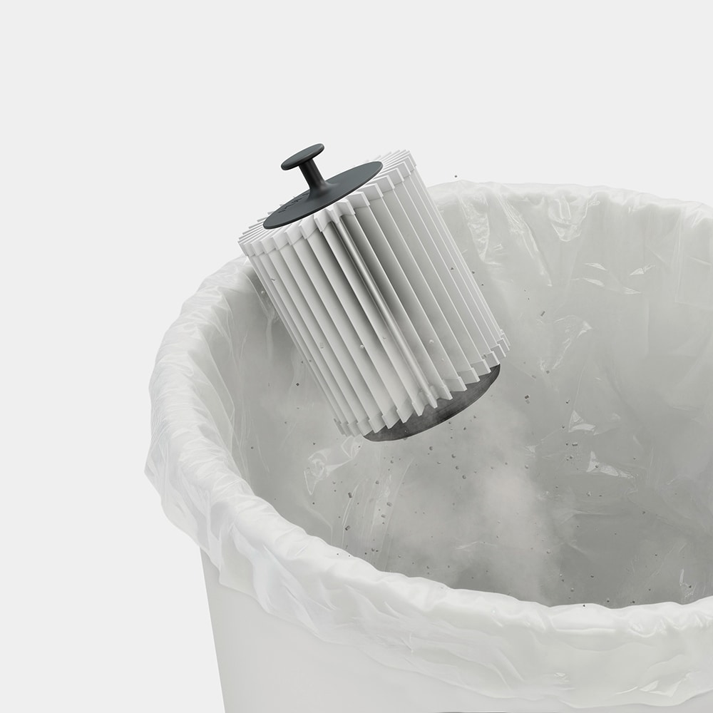 Aspirator vertical KARCHER Infinity Complete VCS 5-28 1.349-250.0, 0.75l, 28V, autonomie max 60 min, alb-negru