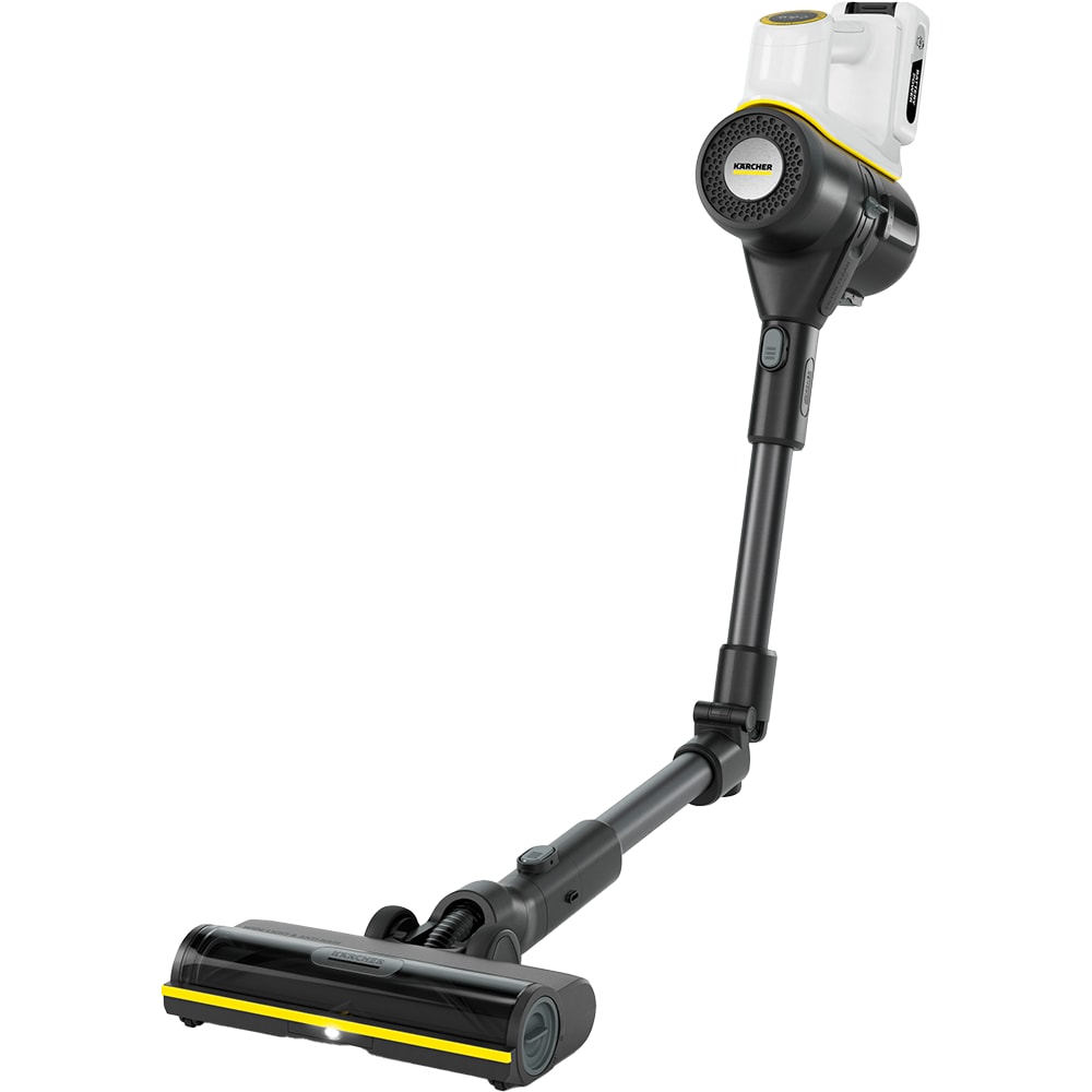 Aspirator vertical KARCHER Infinity Flex VCS 5-28 1.349-251.0, 0.8l, 28V, autonomie max 60 min, alb-negru