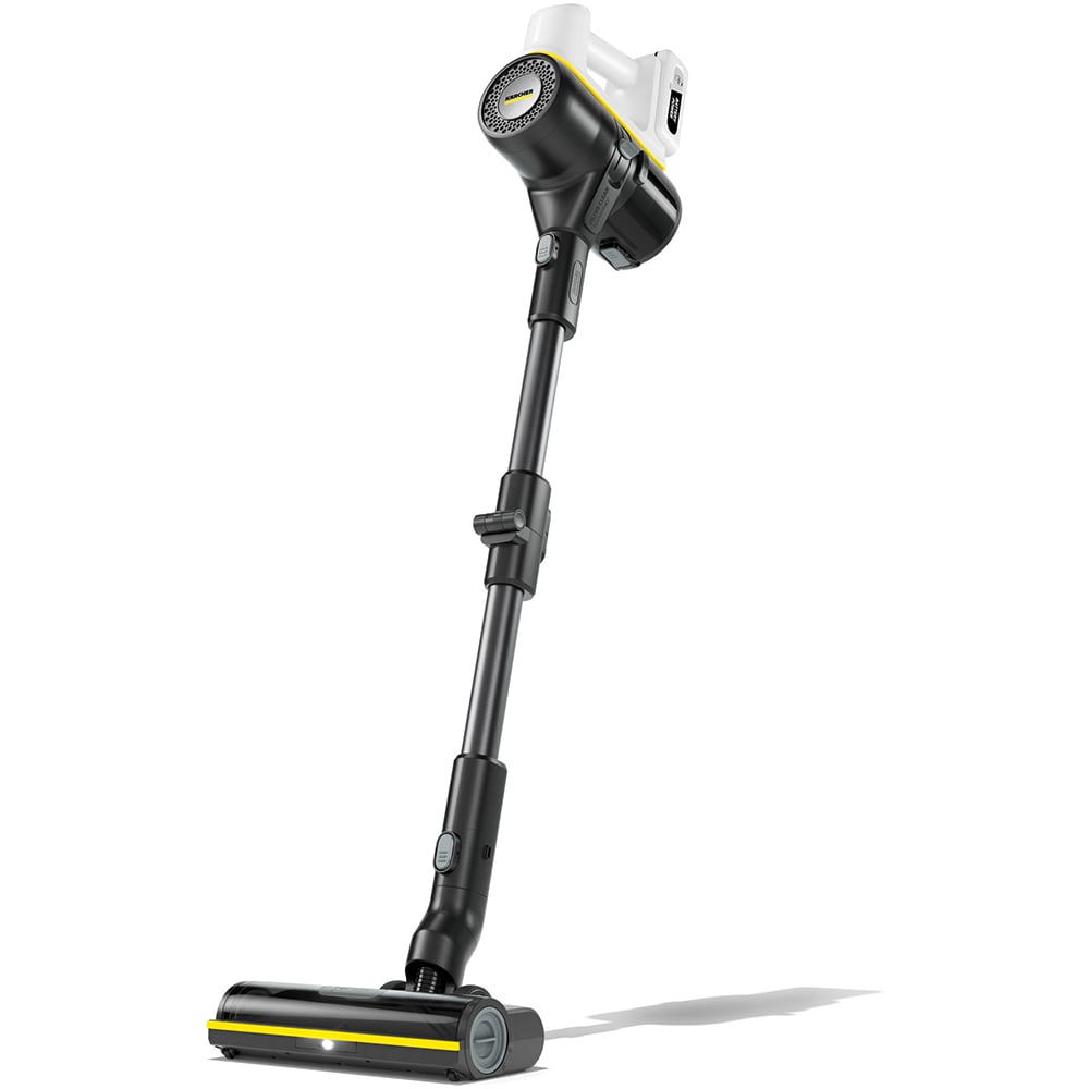 Aspirator vertical KARCHER Infinity Flex VCS 5-28 1.349-251.0, 0.8l, 28V, autonomie max 60 min, alb-negru