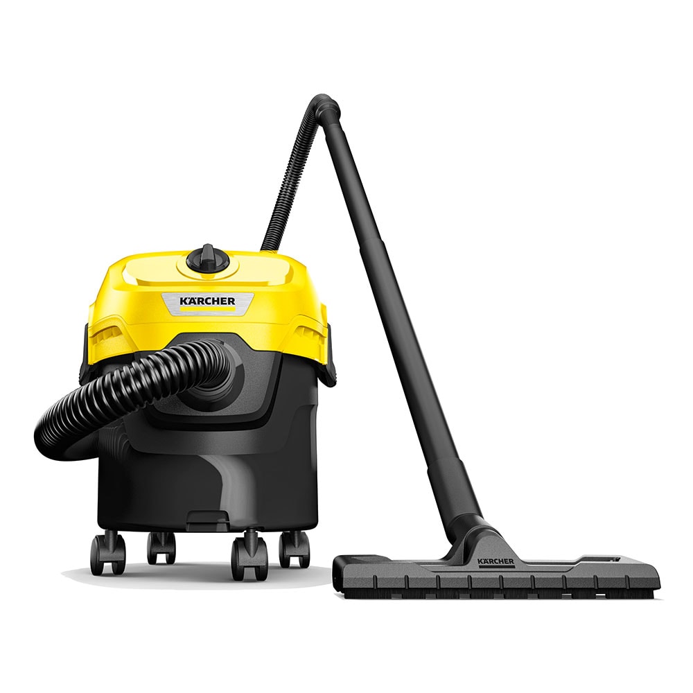 Aspirator fara sac KARCHER WD 1 Classic 16284110, 12l, 850W, 74dB, galben-negru