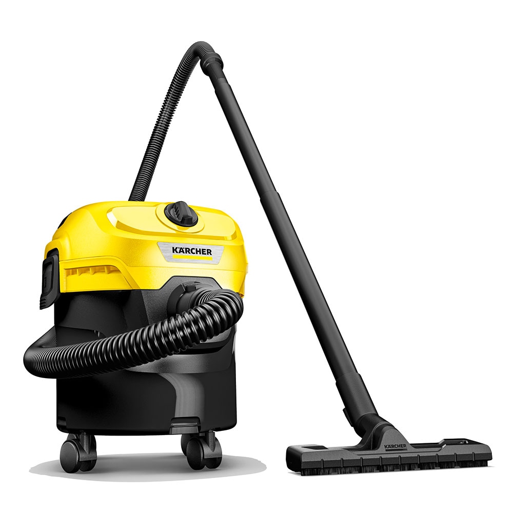 Aspirator fara sac KARCHER WD 1 Classic 16284110, 12l, 850W, 74dB, galben-negru