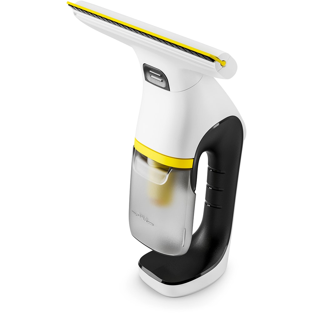 Aspirator geamuri KARCHER Compact Care+ WV 1 1.633-634.0, 0.1l, autonomie max 25 min, alb-negru