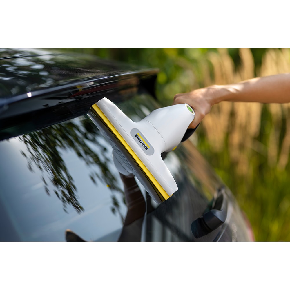 Aspirator geamuri KARCHER Compact Care+ WV 1 1.633-634.0, 0.1l, autonomie max 25 min, alb-negru