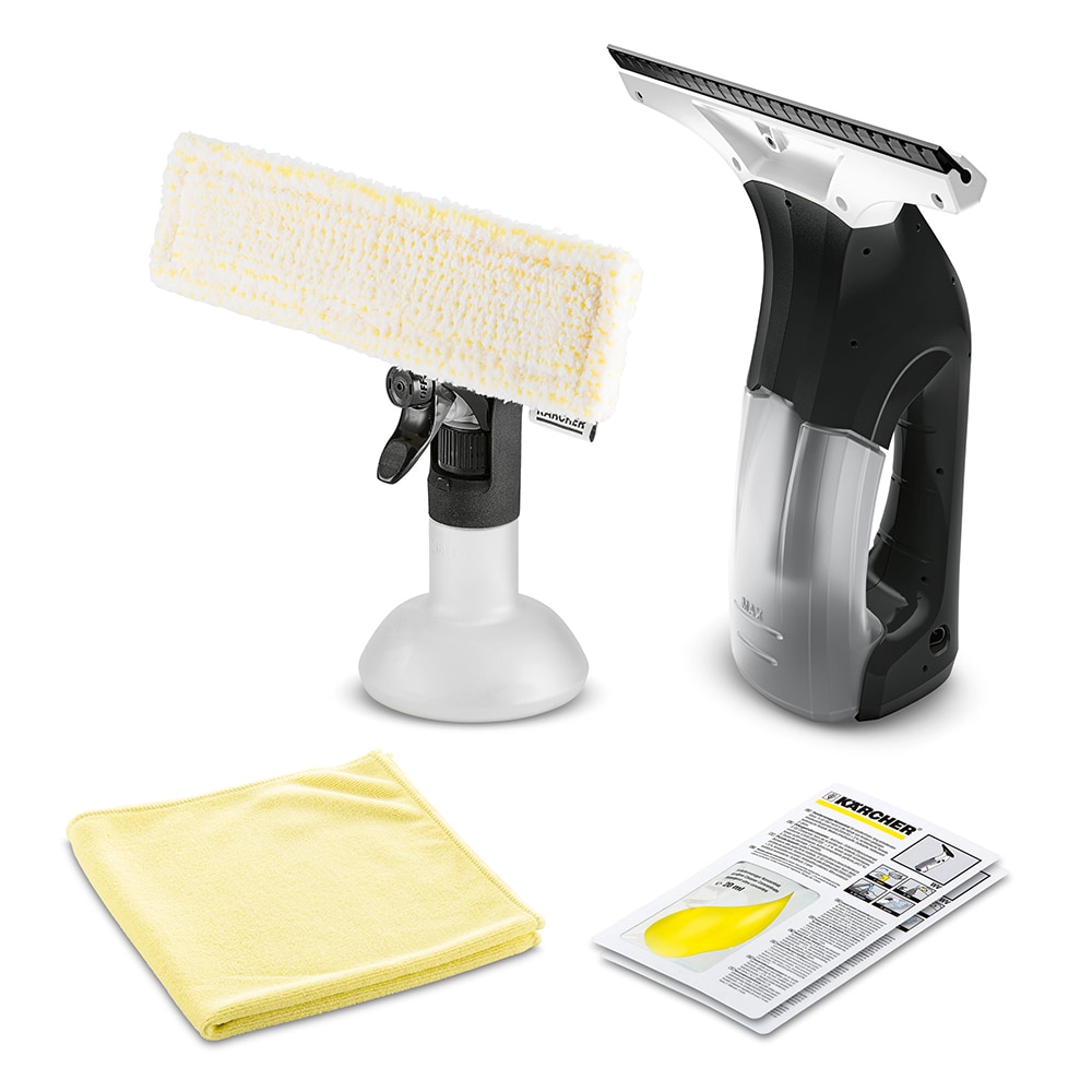 Aspirator geamuri KARCHER Comfort Precision WV 3 1.633-691.0, 0.2l, autonomie max 35 min, alb-negru