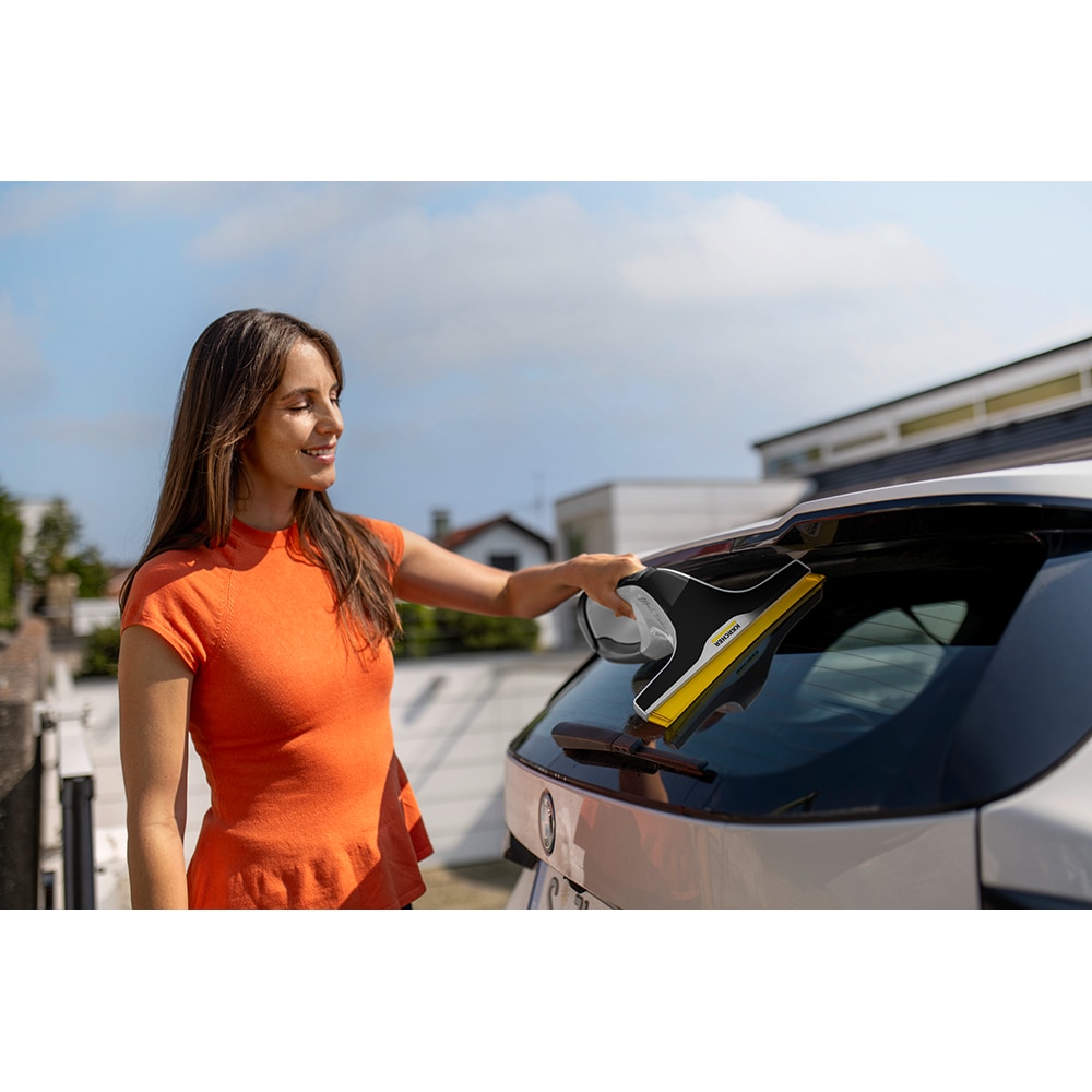 Aspirator geamuri KARCHER WV 8 Signature Line 1.633-785.0, 0.15l, autonomie max 55 min, alb-negru