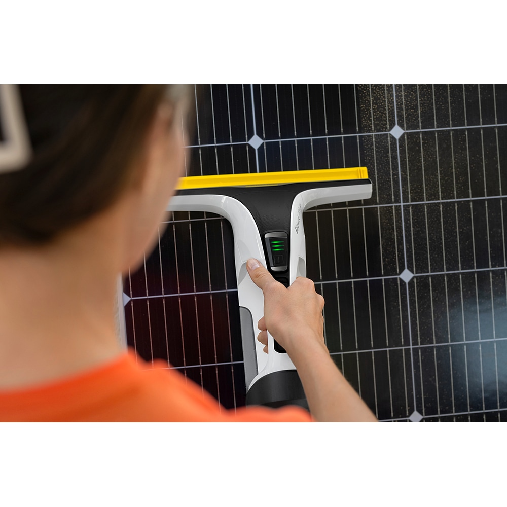Aspirator geamuri KARCHER WV 8 Signature Line 1.633-785.0, 0.15l, autonomie max 55 min, alb-negru