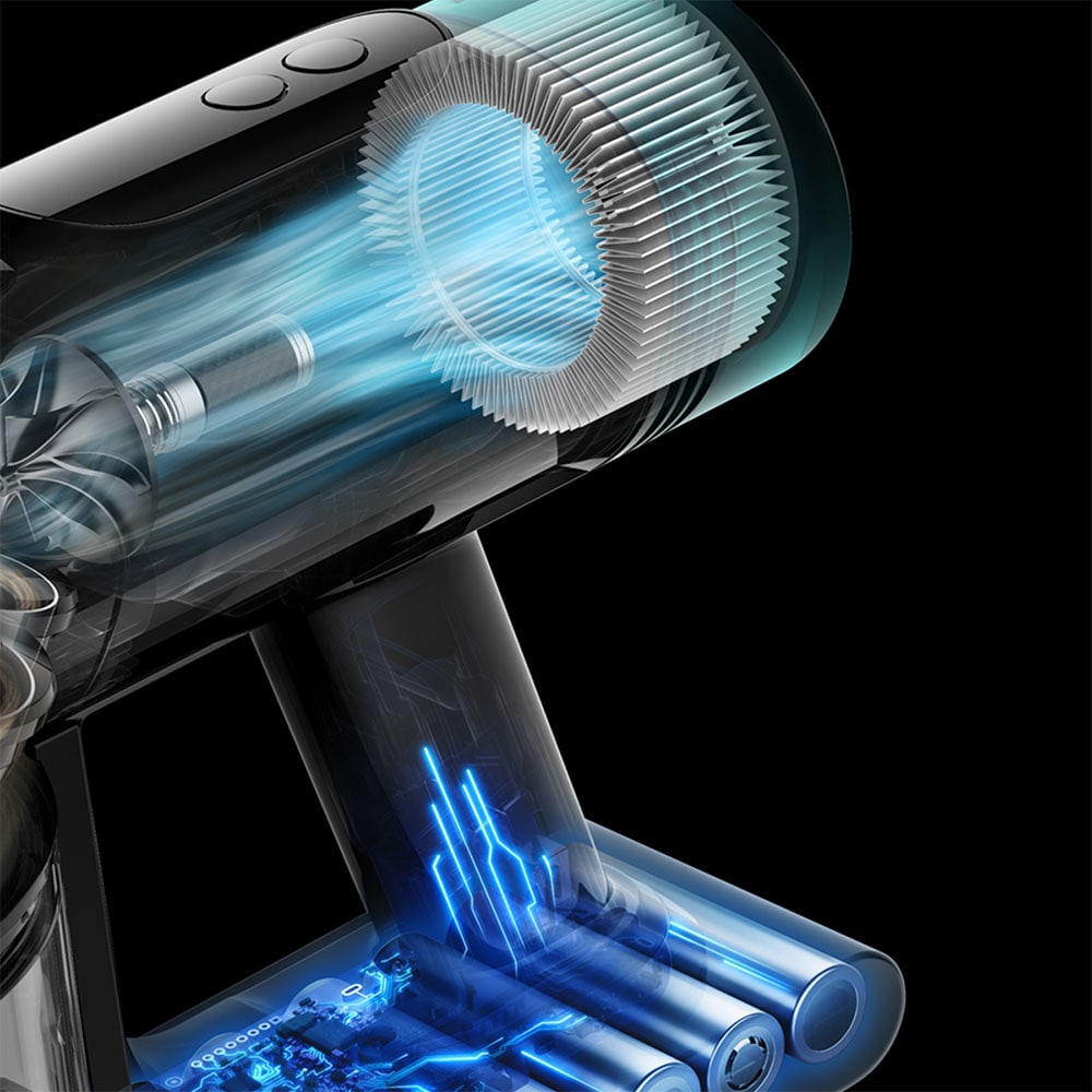 Aspirator vertical DYSON V10 Konical 41963401, 0.5l, autonomie max 60 min, negru