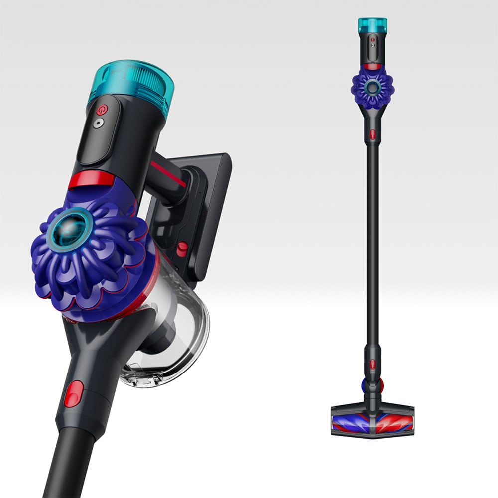 Aspirator vertical DYSON V10 Konical 41963401, 0.5l, autonomie max 60 min, negru