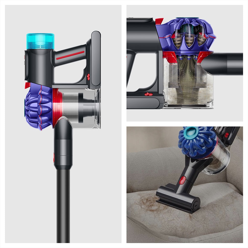 Aspirator vertical DYSON V10 Konical 41963401, 0.5l, autonomie max 60 min, negru