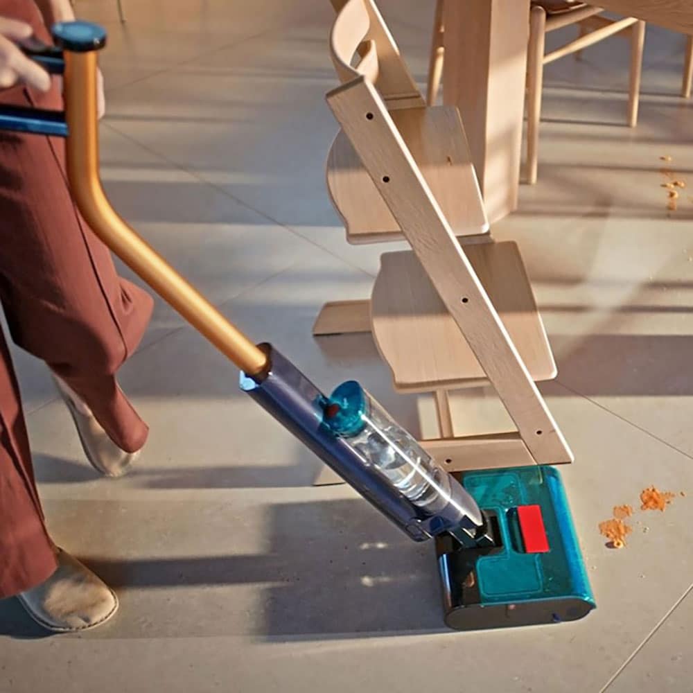 Mop electric DYSON Clean Wash Hygiene 43203001, 0.52l, 14.6V, autonomie max 48min, galben-mov