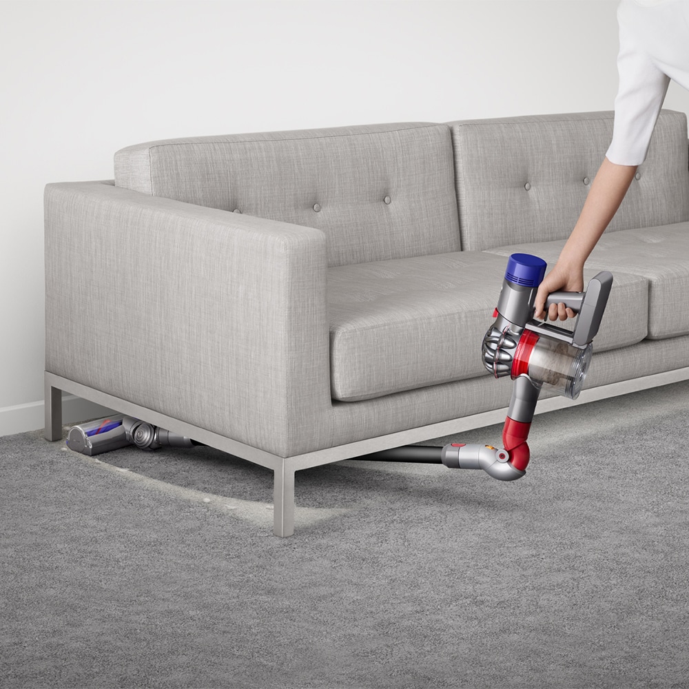 Aspirator vertical DYSON V8 Total Clean, 0.54l, 21.6V, autonomie max 40 min, Tehnologia 2 Tier Radial, albastru-negru