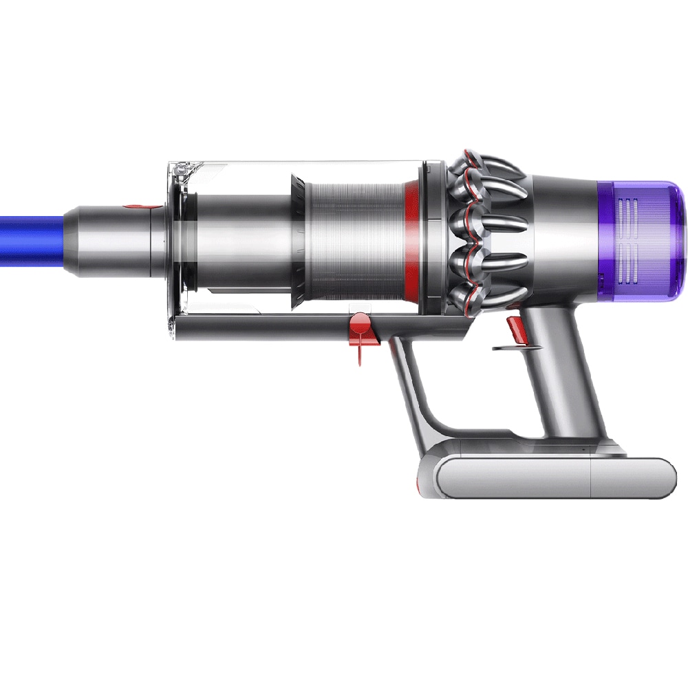 Aspirator vertical DYSON V11 2023, 0.76l, 25.2V, autonomie max 60 min, Point&Shoot, albastru-argintiu