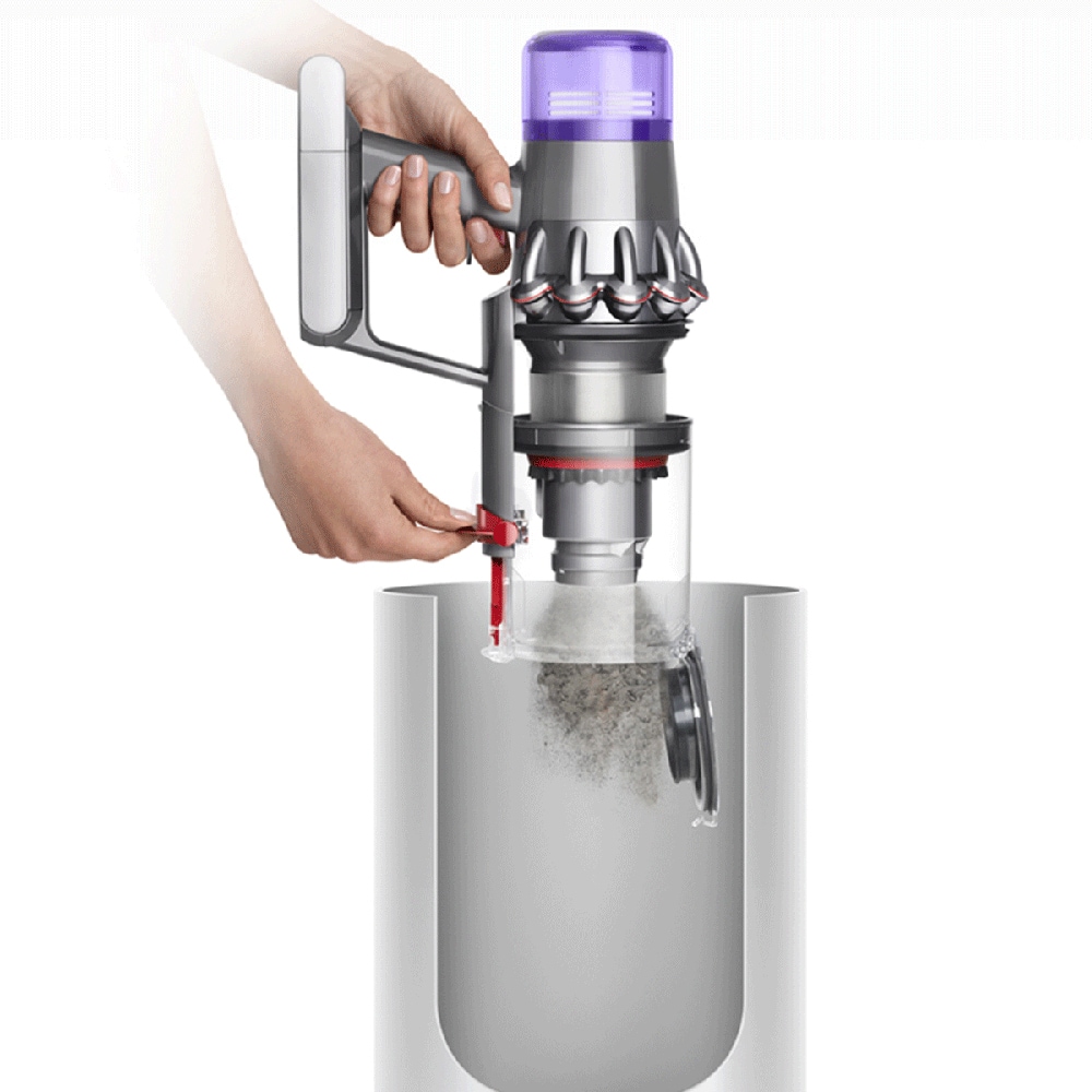 Aspirator vertical DYSON V11 2023, 0.76l, 25.2V, autonomie max 60 min, Point&Shoot, albastru-argintiu